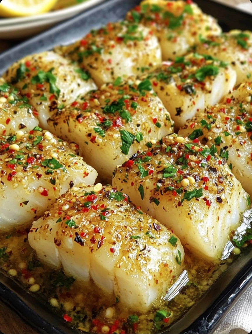 Lemon Butter Garlic Fish
