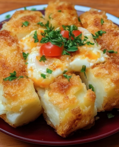 this simple potato and egg dish is pure comfort!