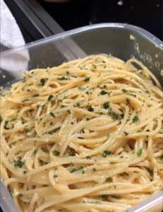 Easy Butter Garlic Spaghetti