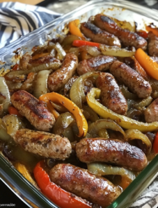 Sausage with Peppers and Onions