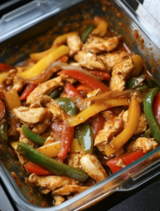 Fajita Chicken Casserole