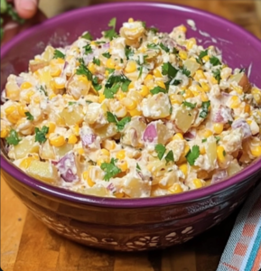 Mexican Street Corn Potato Salad