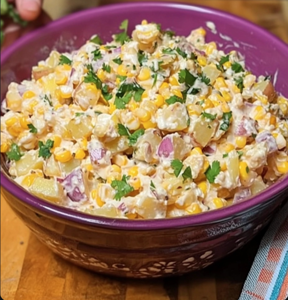 Mexican Street Corn Potato Salad