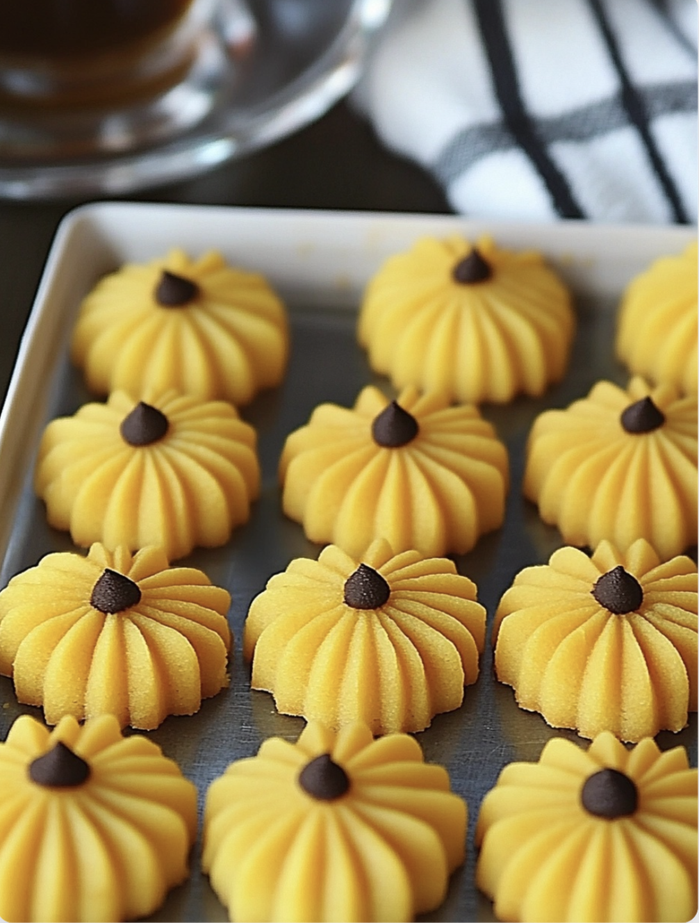 Custard Cookies Bites | Mini Custard Cookies