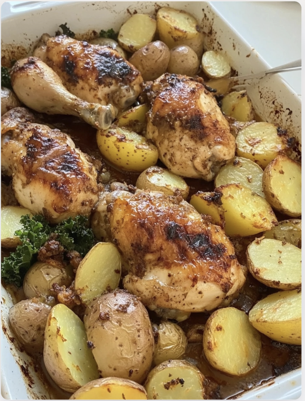 One Pan Chicken & Potatoes