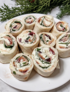 Cranberry Feta Pinwheels