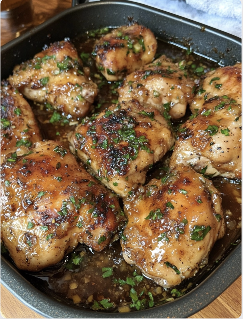 One-Pan Honey Garlic Chicken