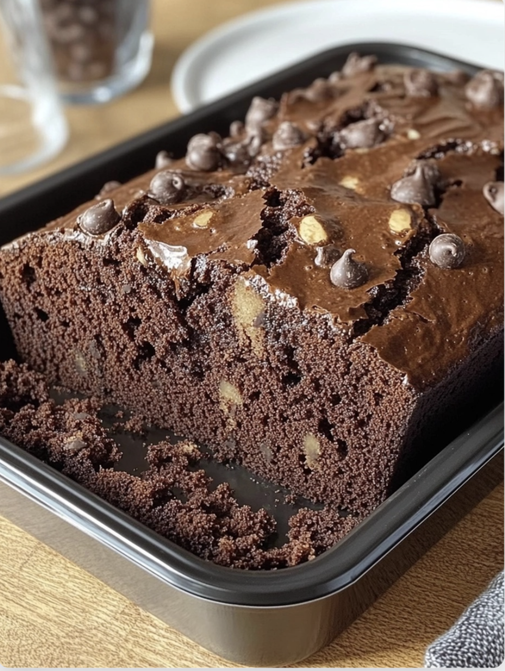 Double Chocolate Loaf Cake