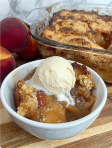 Easy Peach Cobbler