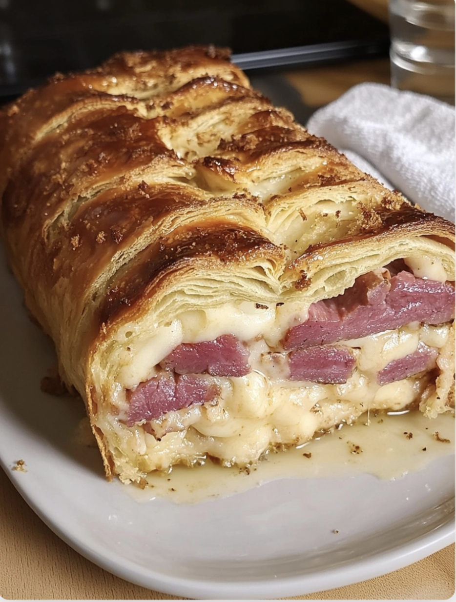 Reuben Crescent Bake