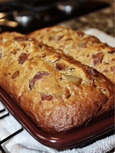 RHUBARB BREAD – Bonita’s Kitchen