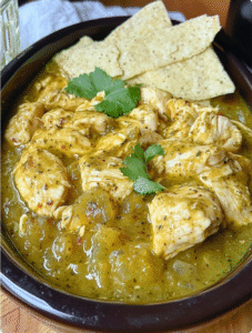 Crockpot Salsa Verde Chicken