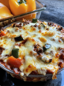 Low Carb Crustless Pizza Bowl HOMEMADE