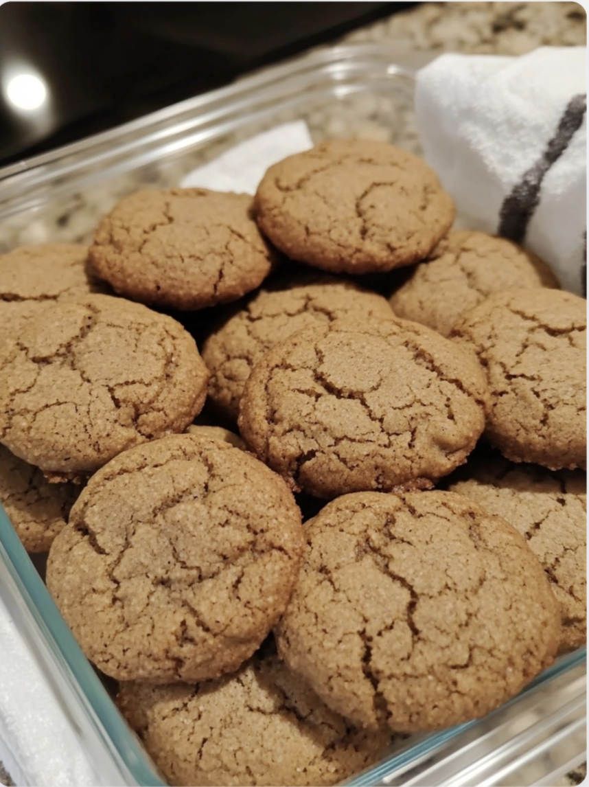 Soft Ginger Spice Cookies