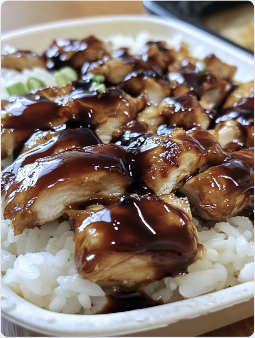 Crock-Pot Teriyaki Chicken and Rice
