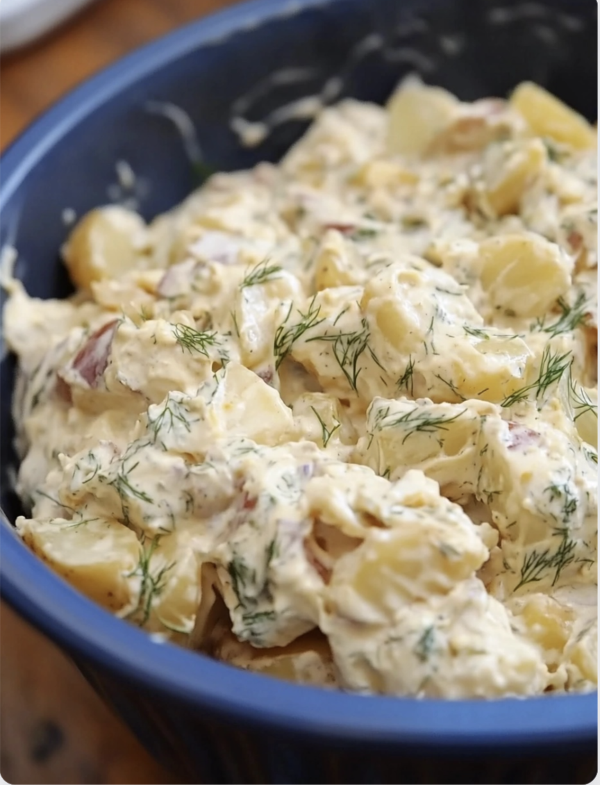 Dill Pickle Potato Salad