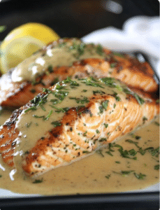 ✨ Parmesan Herb-Crusted Salmon