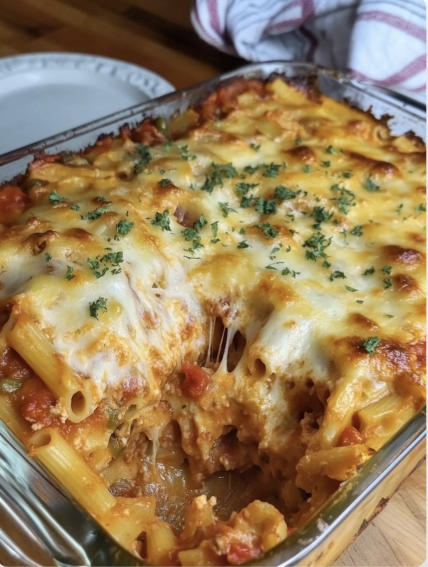 Easy Ziti Pasta Bake Recipe