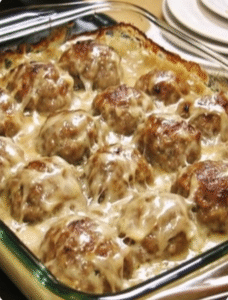 Grandma’s Slow-Cooked Swedish Meatballs