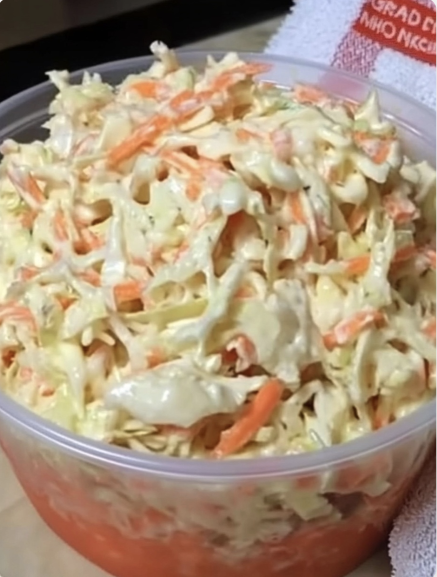 Grandma’s Famous KFC-Style Coleslaw