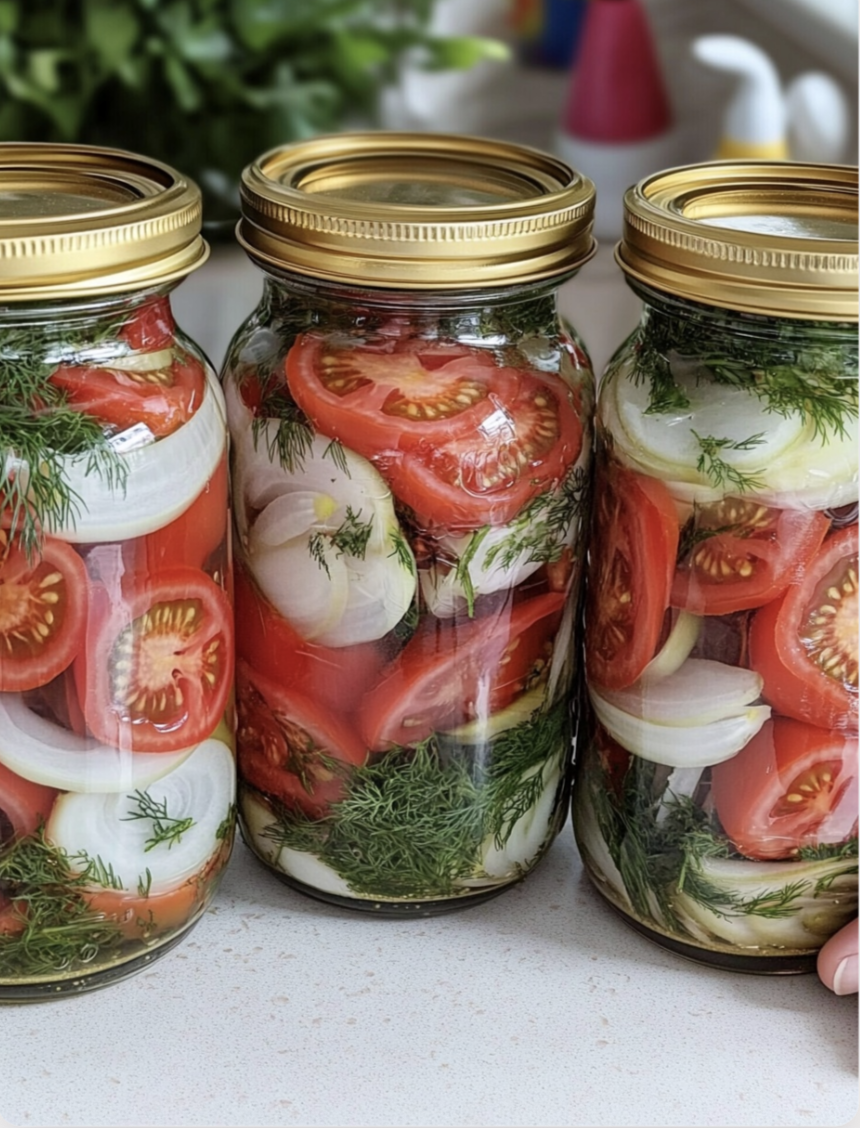 Marinated Preserved Tomatoes