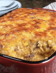 Cornbread Cowboy Casserole