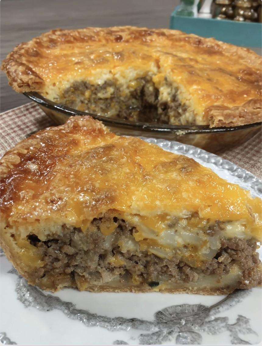 Grandma’s Classic Cheeseburger Pie