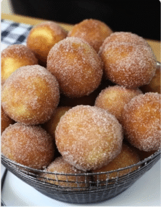 Cinnamon Sugar Donut Holes