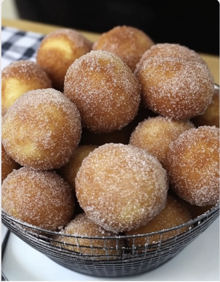 Cinnamon Sugar Donut Holes