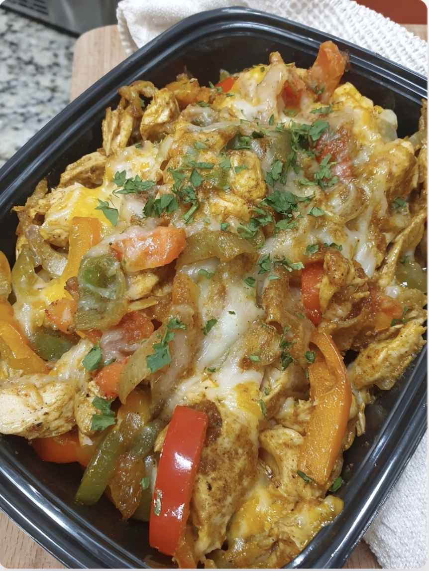 Fajita Chicken Casserole