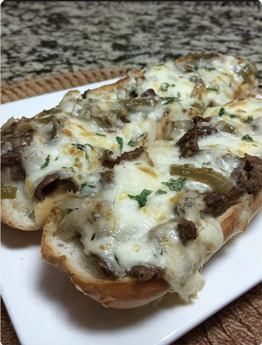 PHILLY CHEESESTEAK CHEESY BREAD??