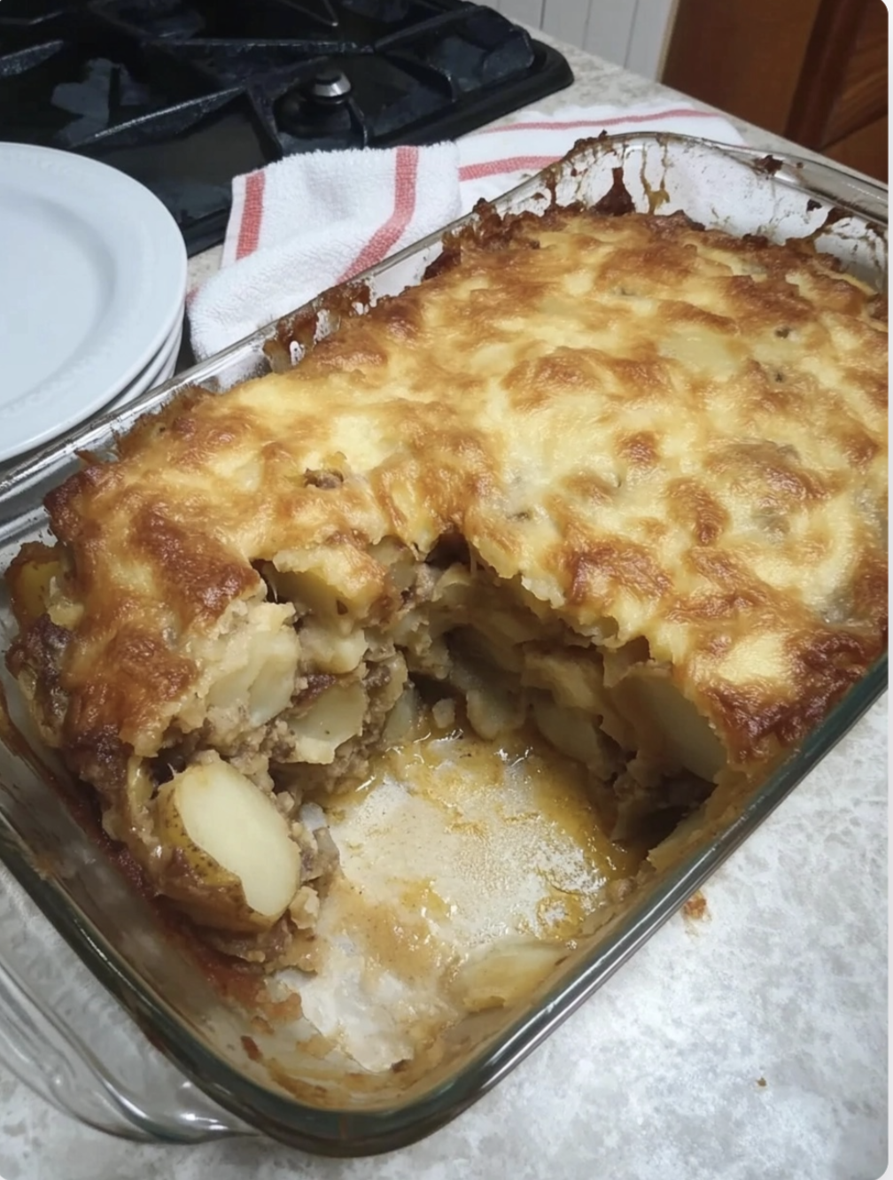 Scalloped Potato Loaf