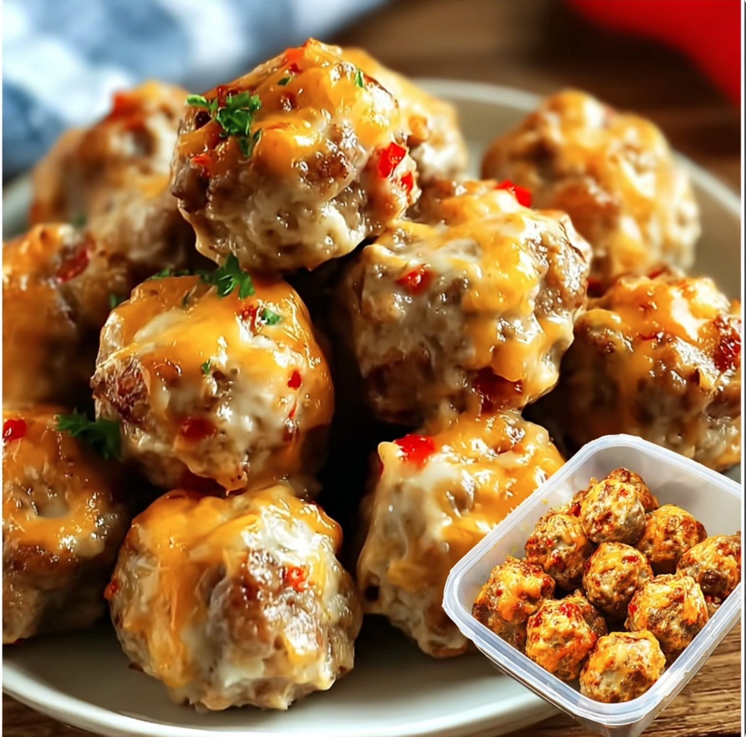 Rotel Spiced Sausage & Cream Cheese Bites