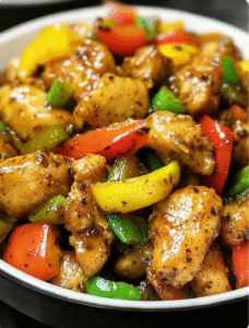 Black Pepper Chicken