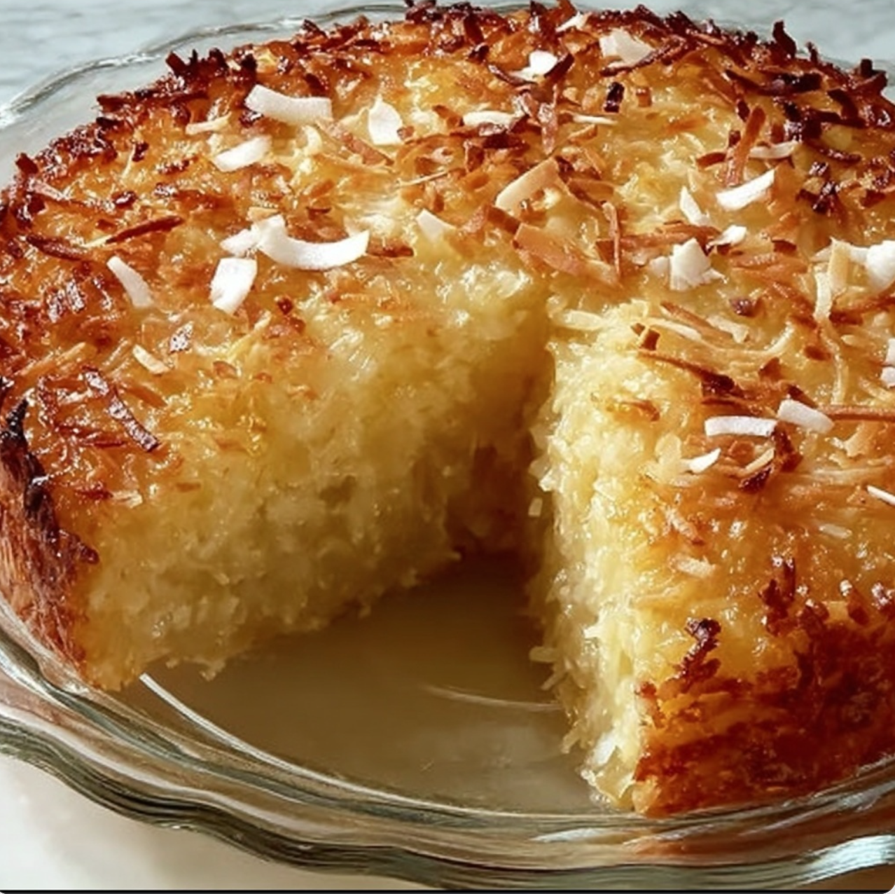 Crustless Coconut Pie This easy, one-bowl dessert