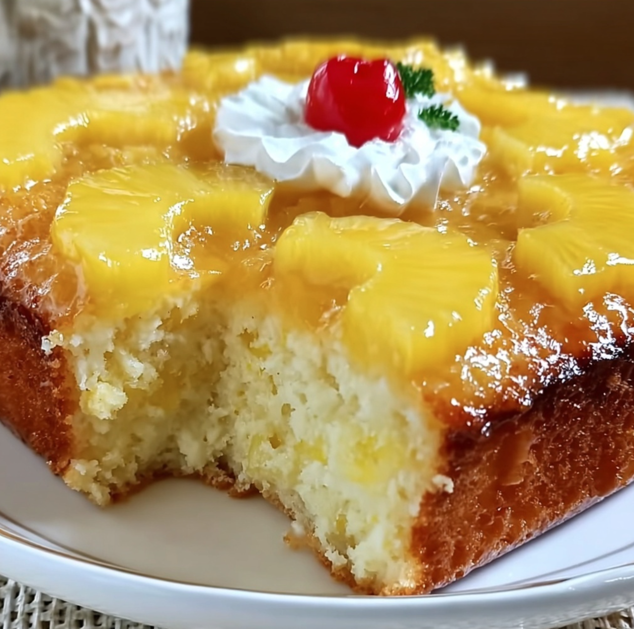 Juicy Pineapple Heaven Cake