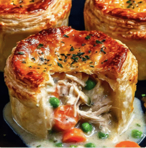 Easy Mini Chicken Pot Pies