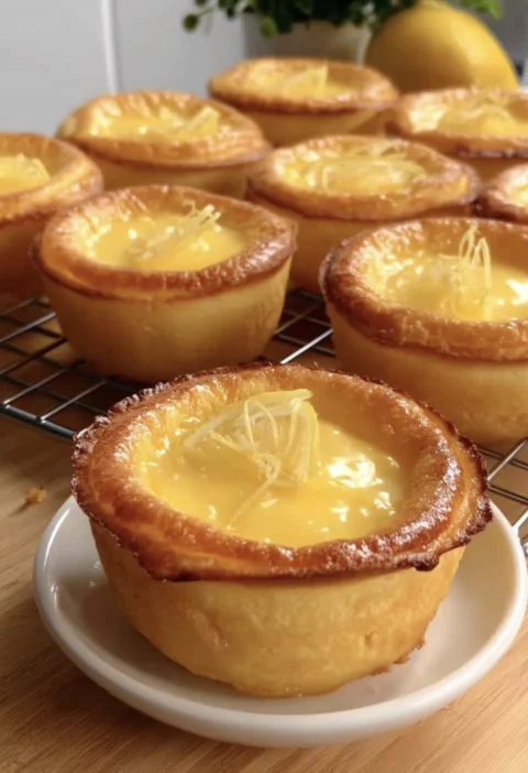 Baby Lemon Impossible Pies