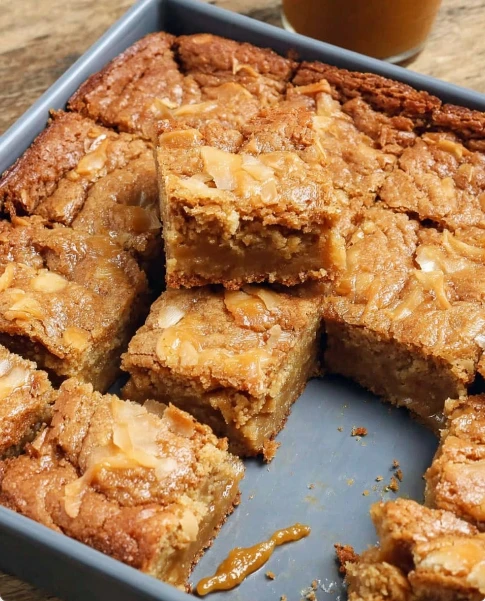 Brown Butter Coconut Blondies
