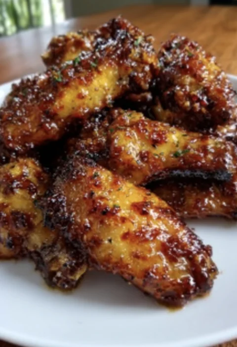 Brown Sugar Pineapple Wings Chicken