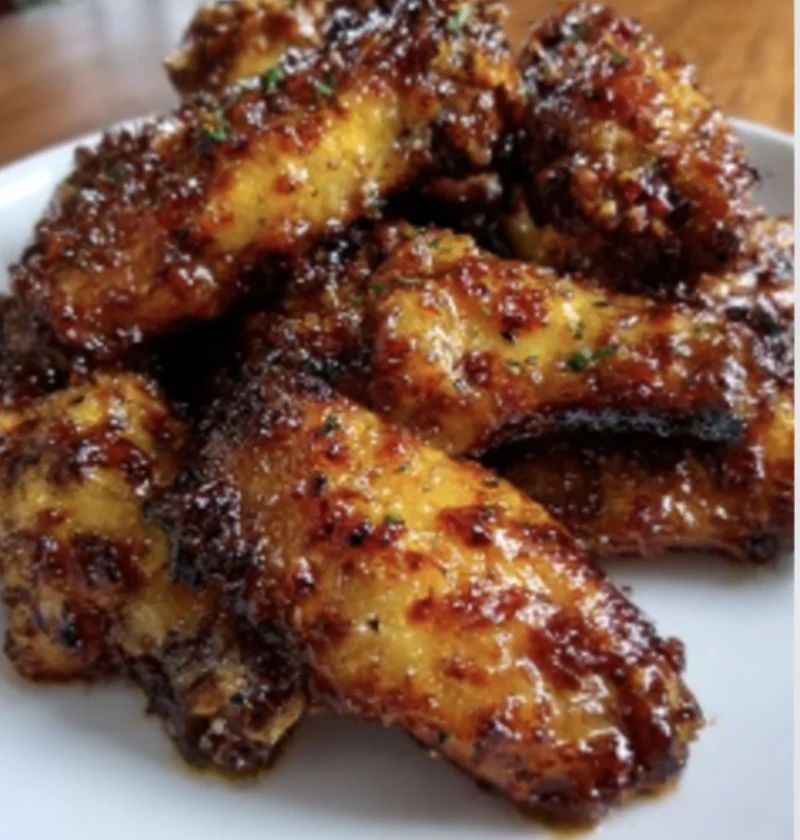 Brown Sugar Pineapple Wings Chicken
