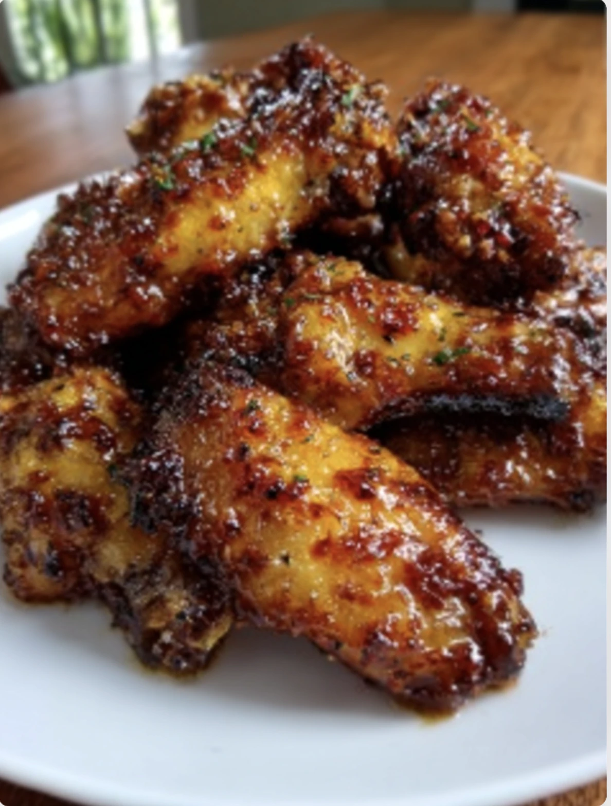 Brown Sugar Pineapple Wings Chicken