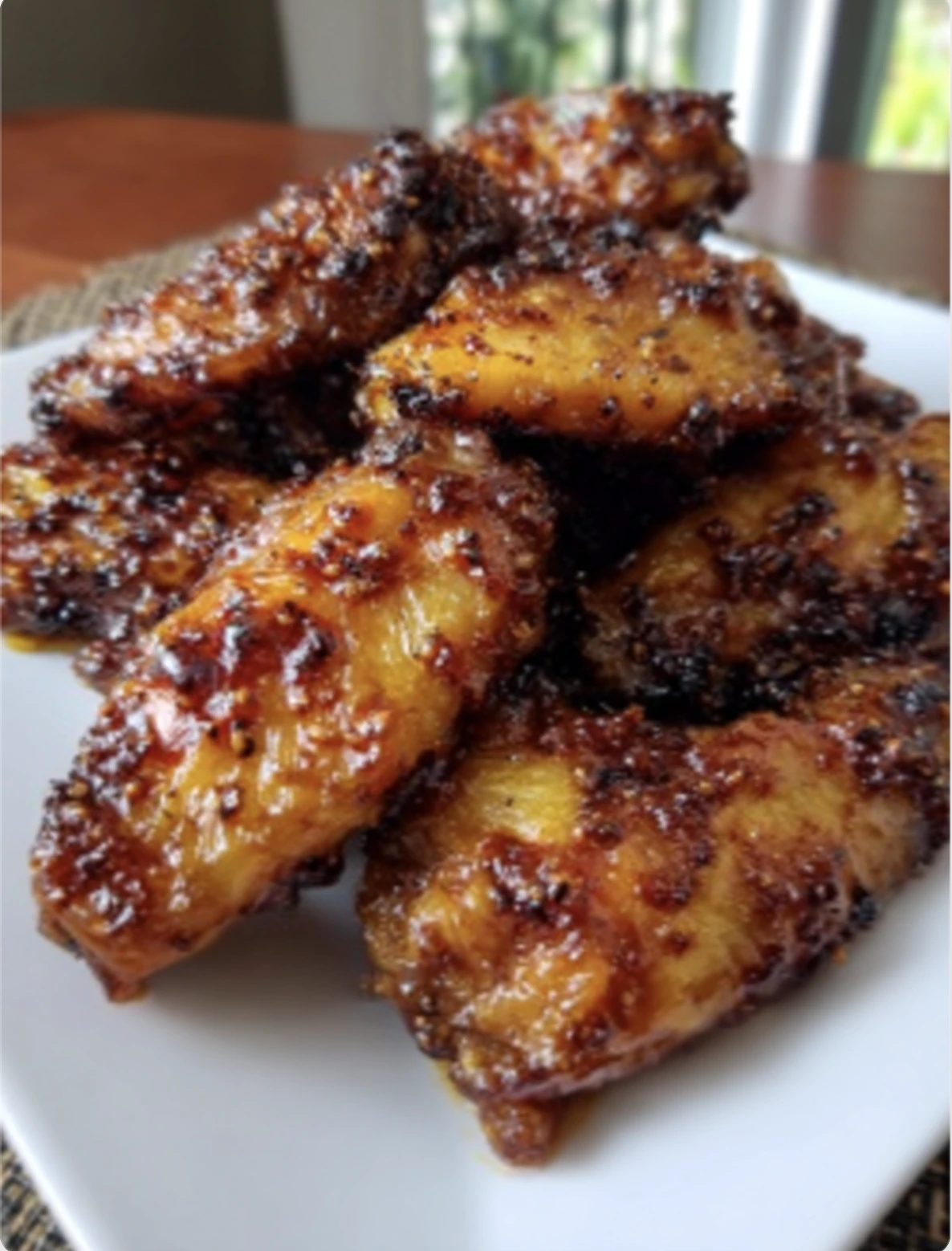 Brown Sugar Pineapple Wings Chicken