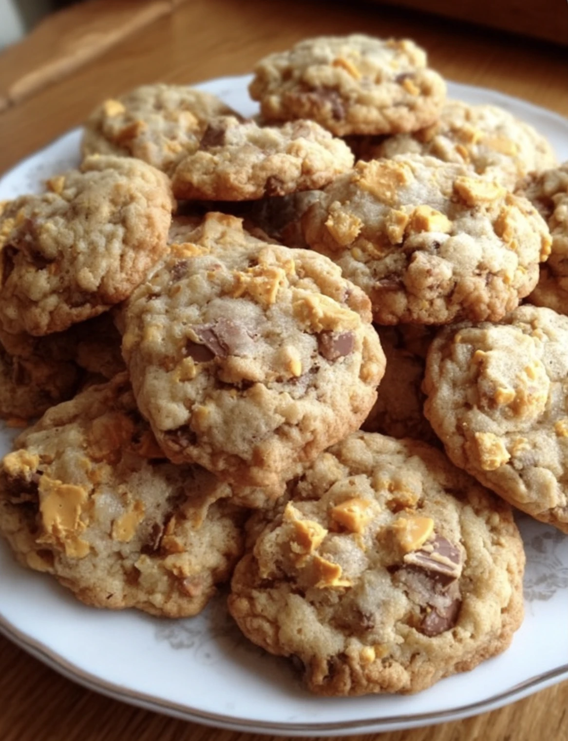 Butterfinger Peanut Butter Cookies