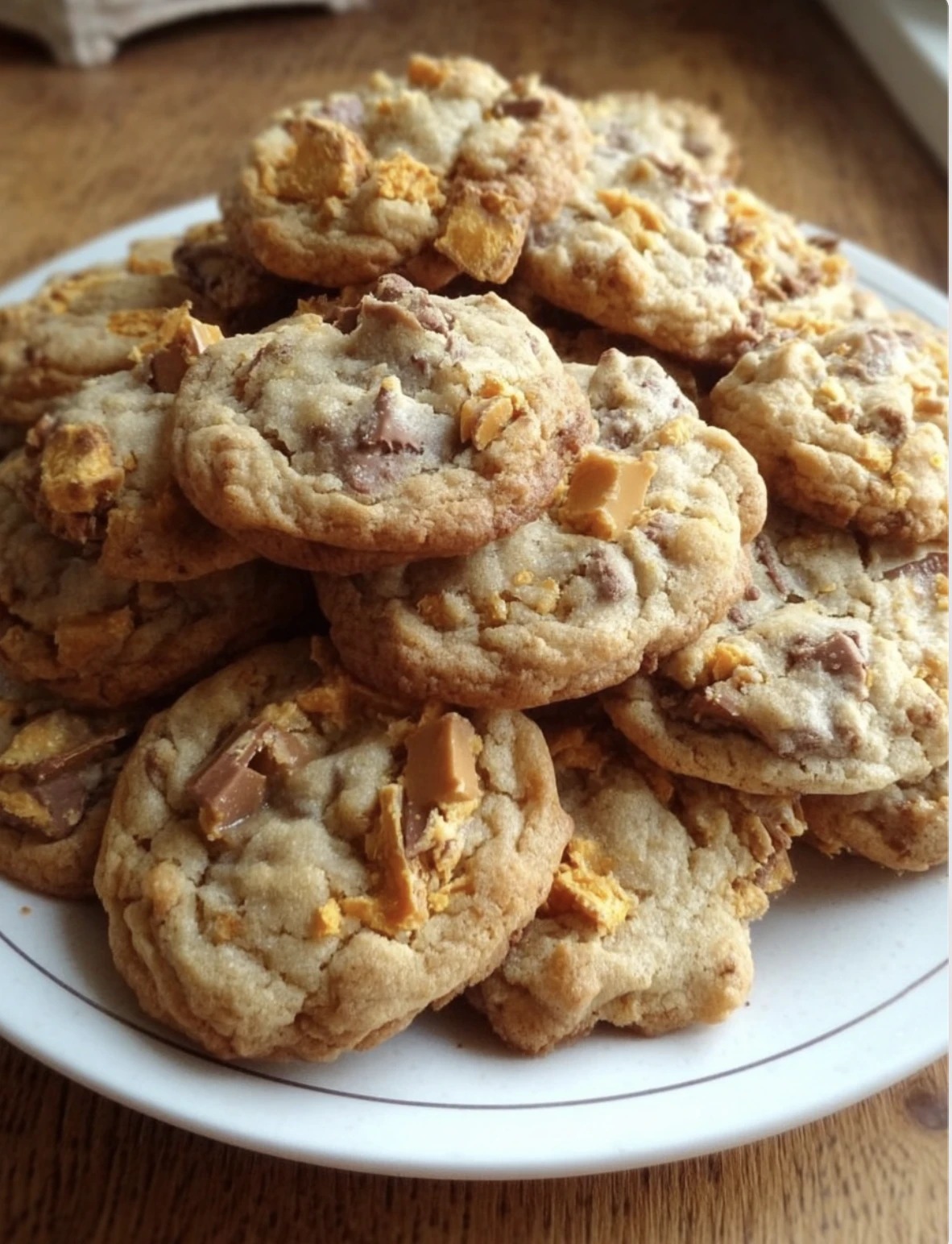 Butterfinger Peanut Butter Cookies