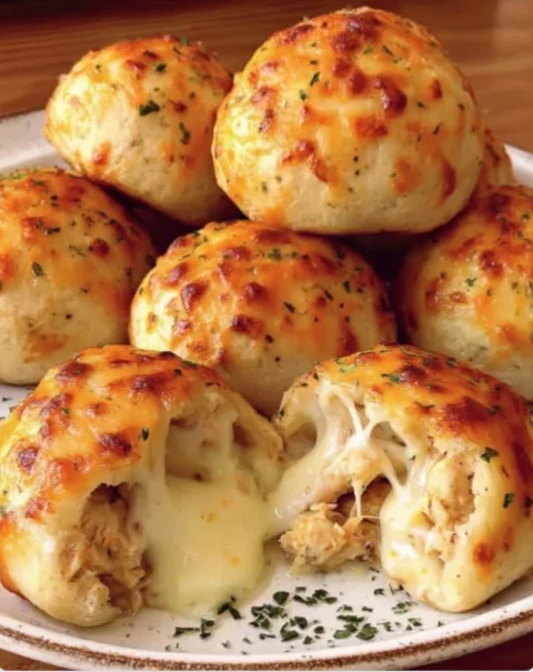 Cheesy Ranch Chicken Bombs
