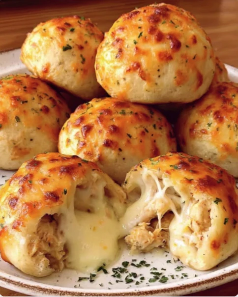 Cheesy Ranch Chicken Bombs