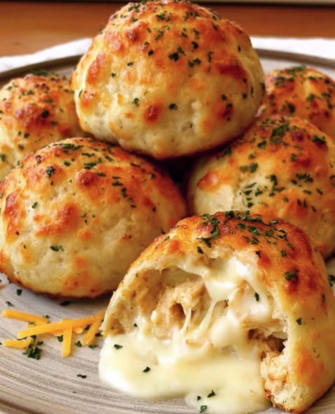 Cheesy Ranch Chicken Bombs