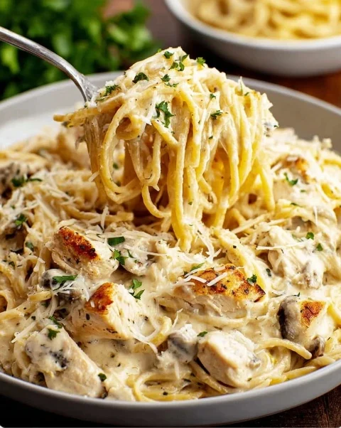 Chicken Tetrazzini