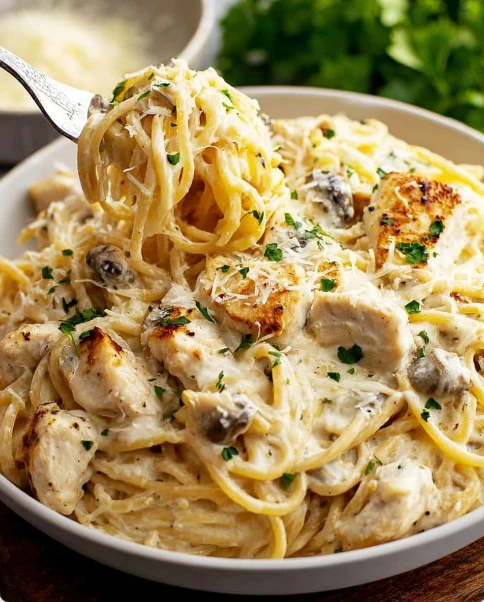 Chicken Tetrazzini
